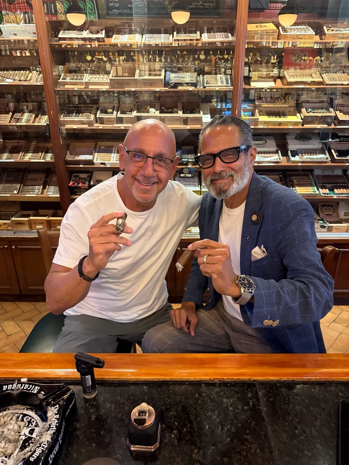 Anthony and Steve Nudelberg together.